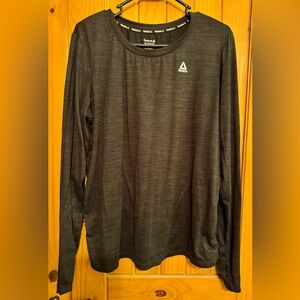 Reebok Black Long Sleeve Shirt Sz X-Large